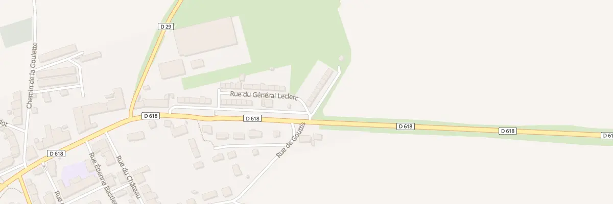 Plan du 23 Rue du Général Leclerc à Tellancourt