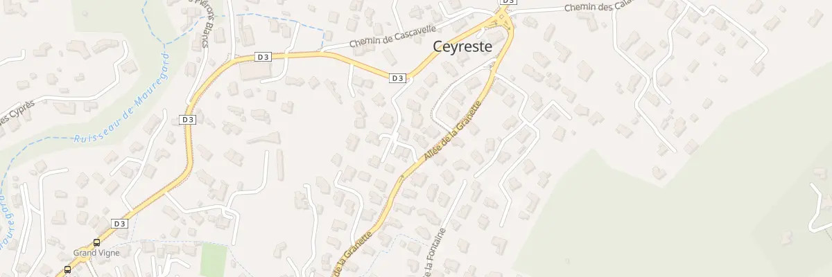 Plan du 26 All de la Granette à Ceyreste
