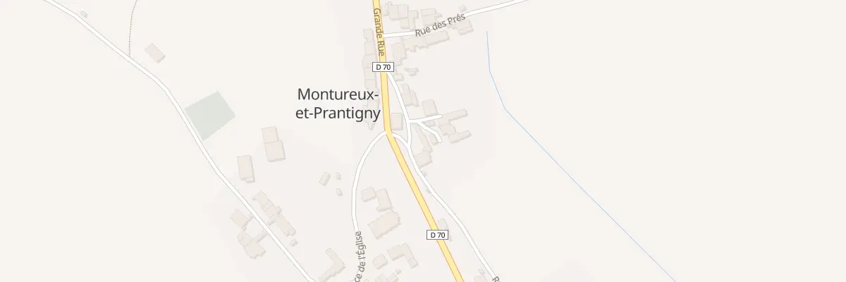 Plan du 2 Qua des Marois à Montureux-et-Prantigny
