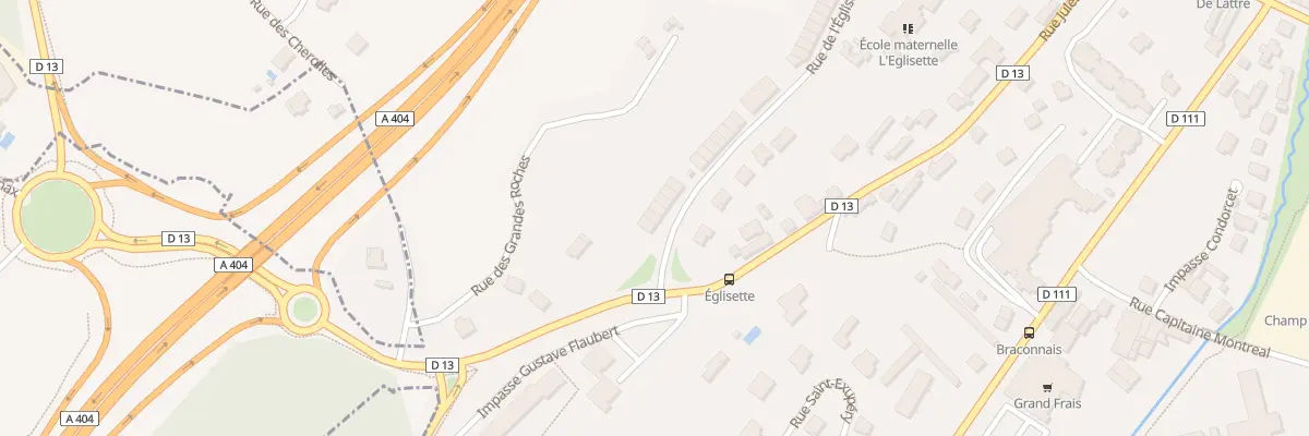 Plan du 3 Rue de l’Eglisette à Oyonnax