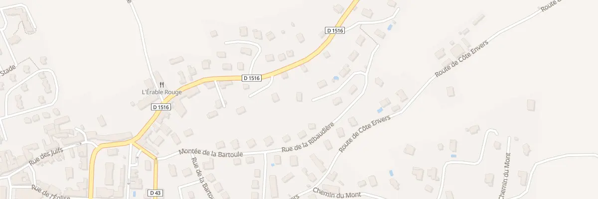Plan du 340 Rue de la ribaudière à Saint-Genix-les-Villages