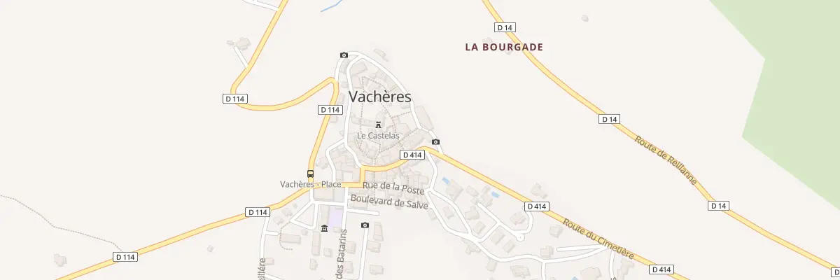 Plan du 5064 Le Village à Vachères