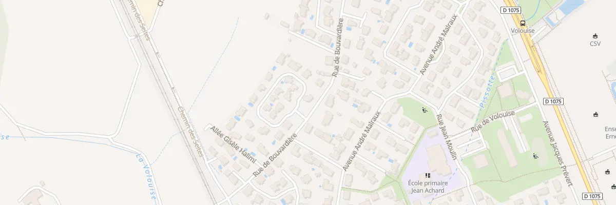 Plan du 40 All de La Chênaie à Voreppe