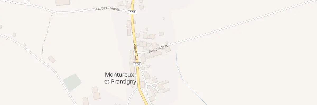 Plan du 4 Rue des Pres à Montureux-et-Prantigny