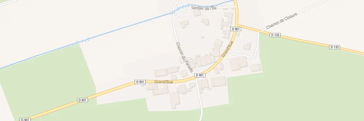 Plan du 1 Rue de Paradis à Chaillon