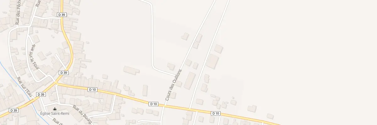 Plan du 8 Crs Dit des Ouillons à Sorcy-Saint-Martin
