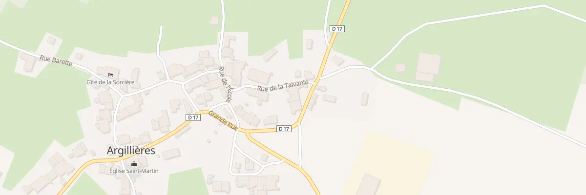 Plan du 5 Rte de Farincourt à Argillières