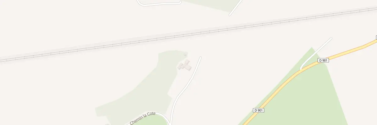 Plan du 9002 Rte de la Strategique à Chaillon