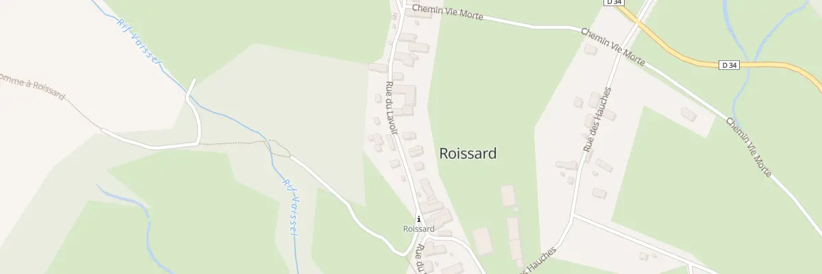 Plan du 5181 Le Village à Roissard