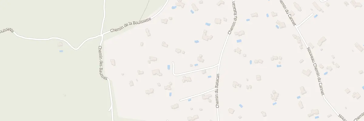 Plan du 6164 Nouveau Che du Cannet à Jouques