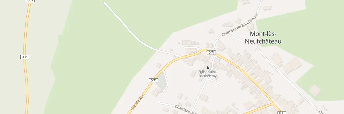 Plan du 752 Gr Grande Rue à Mont-lès-Neufchâteau