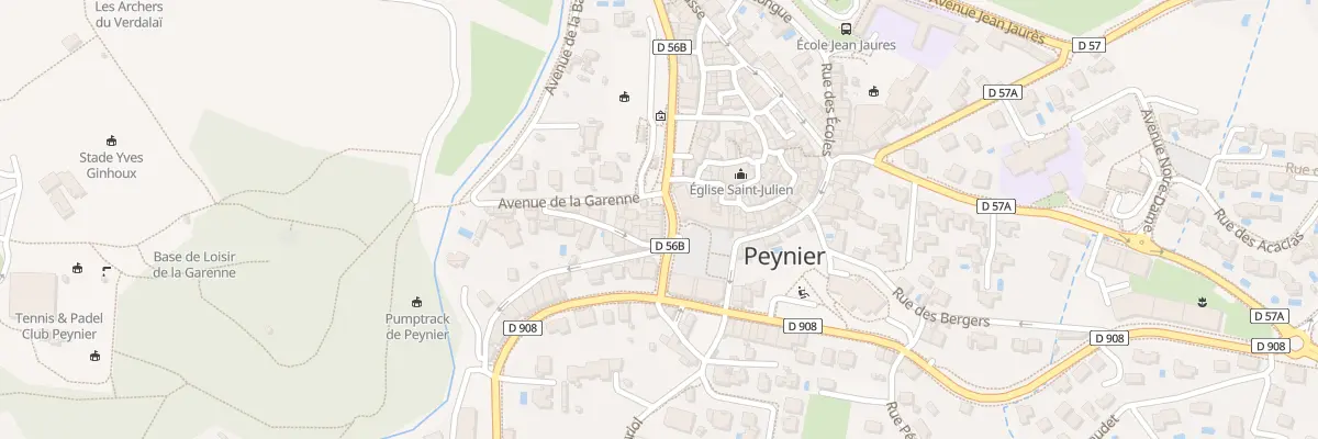 Plan du 5 Av Mireille à Peynier