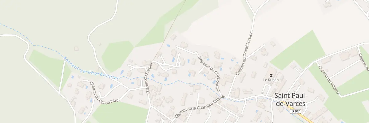 Plan du 390 Che du Sorbier à Saint-Paul-de-Varces