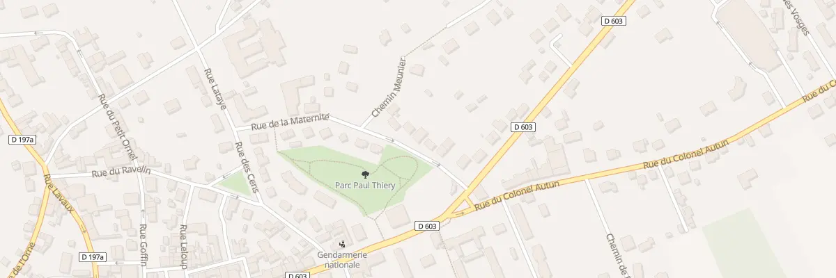 Plan du 21 Rue de la Maternite à Étain