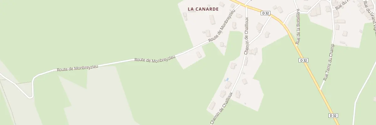 Plan du 5249 Le Chenay à Contrevoz