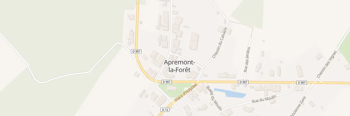 Plan du 2 Rle du Presbytère à Apremont-la-Forêt