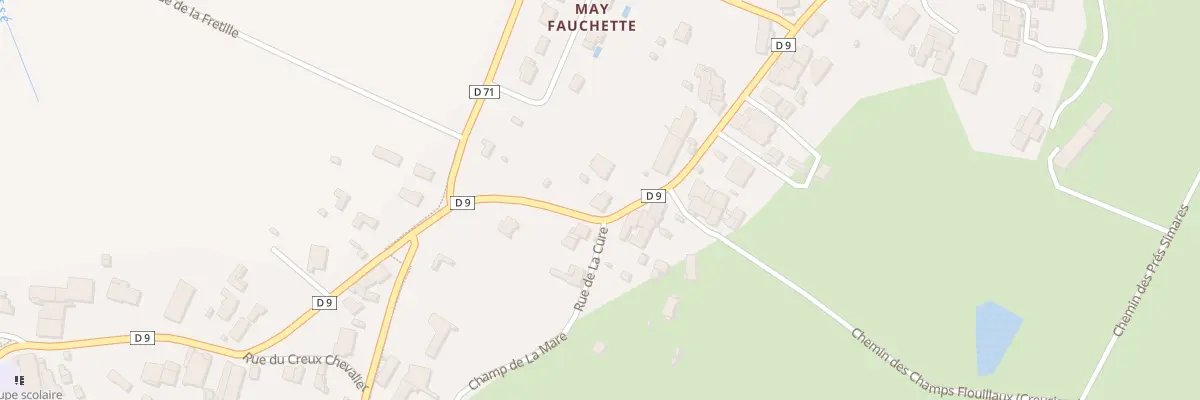Plan du 2 Rue de Repoutot à Aumont