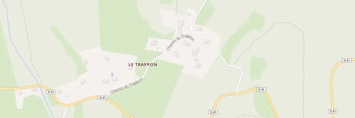 Plan du 5221 Le Trappon à Saint-Germain-les-Paroisses