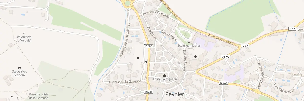Plan du 2 Av Mireille à Peynier