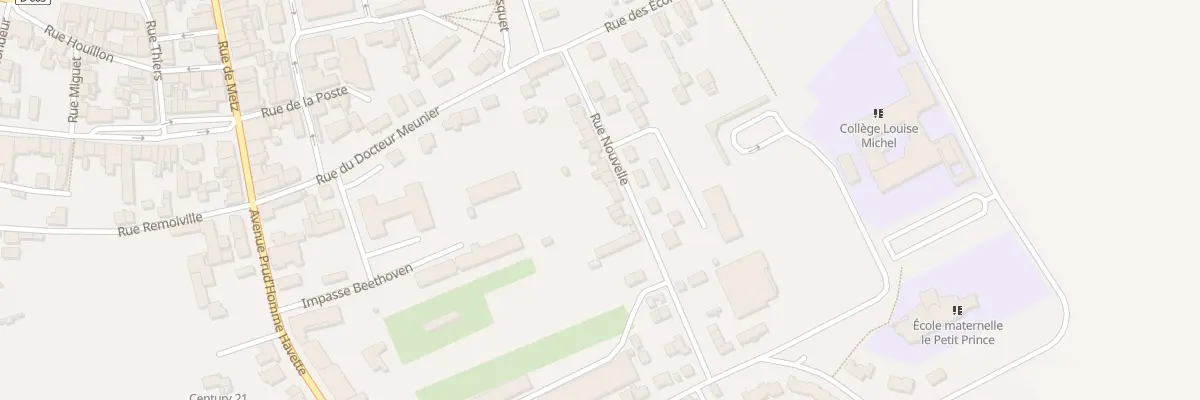 Plan du 20 Rue Nouvelle à Étain