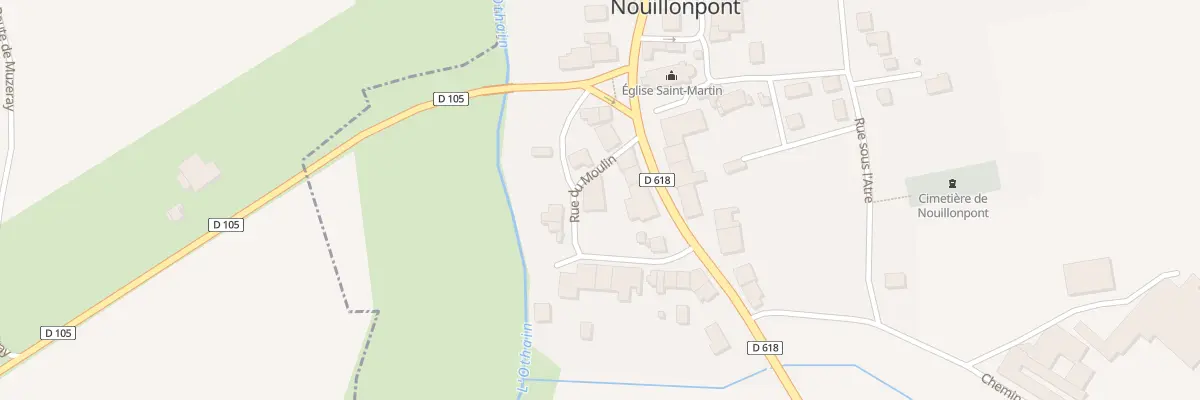 Plan du 4 Rue du Moulin à Nouillonpont
