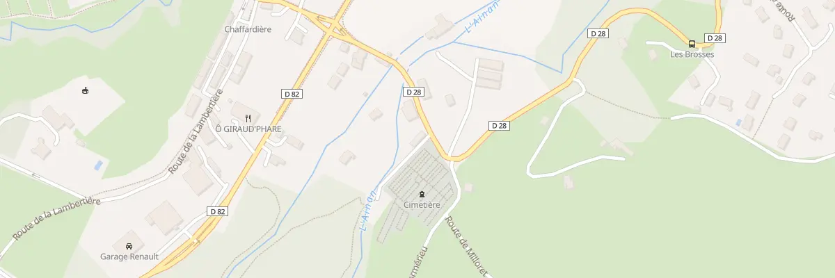 Plan du 360 Rte des Mille Martyrs à Saint-Geoire-en-Valdaine