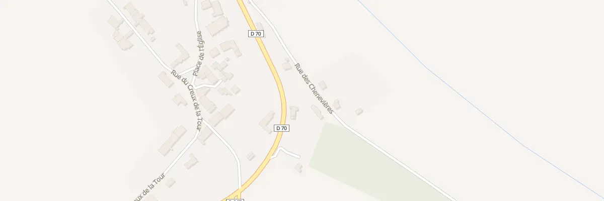 Plan du 6 Rue des Chenevieres à Montureux-et-Prantigny