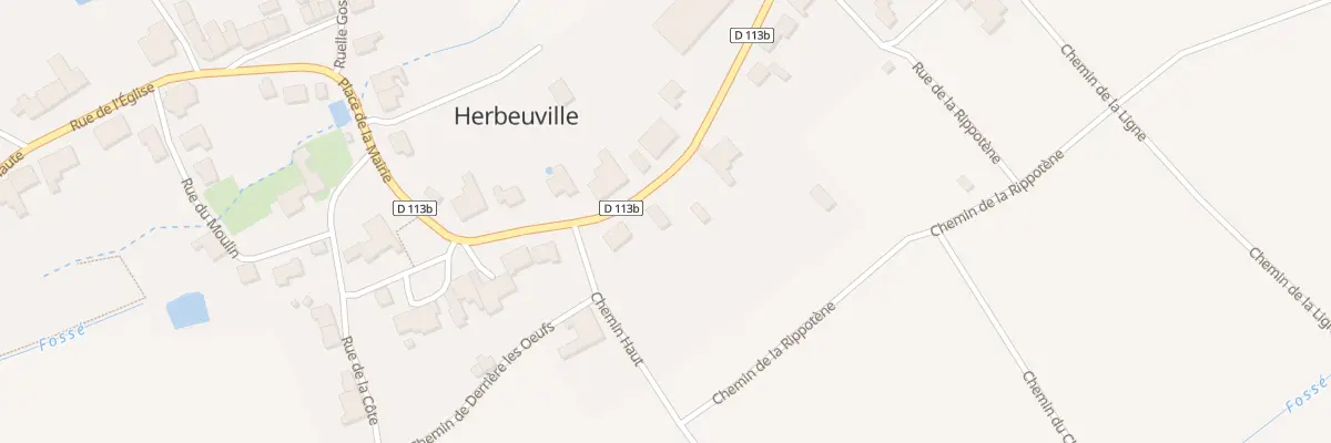 Plan du 4 Rue de la Gare à Herbeuville