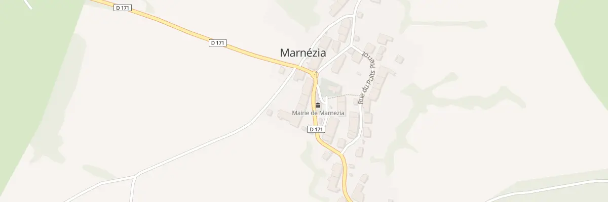 Plan du 6 Rue du Chateau à Marnézia