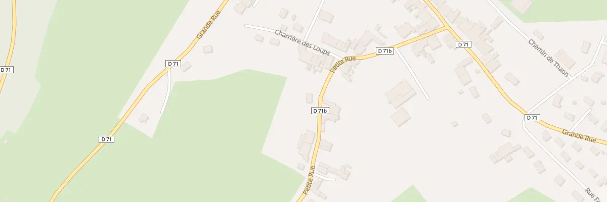 Plan du 244 Ptr Petite Rue à Mont-lès-Neufchâteau