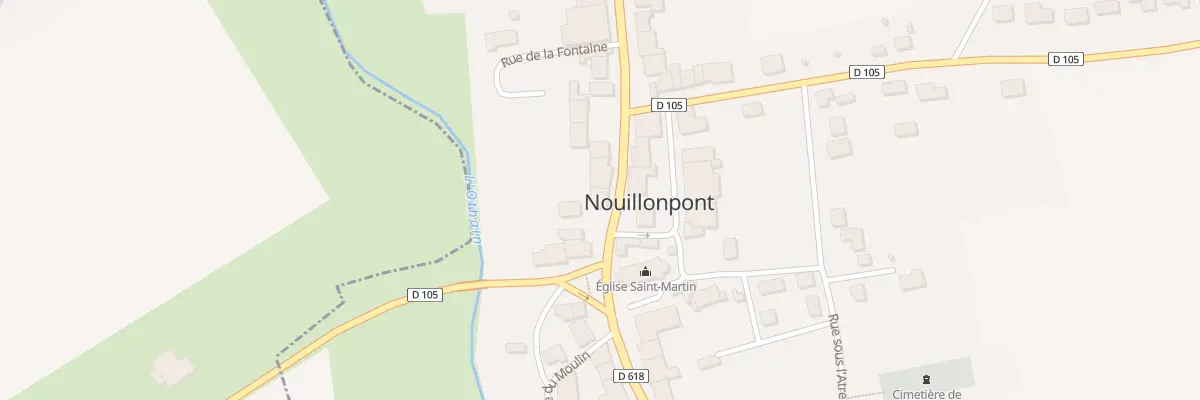 Plan du 21 Rue Philippe Vayringe à Nouillonpont