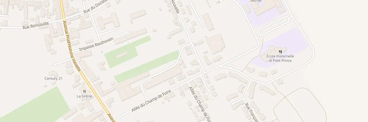 Plan du 40 Rue Nouvelle à Étain
