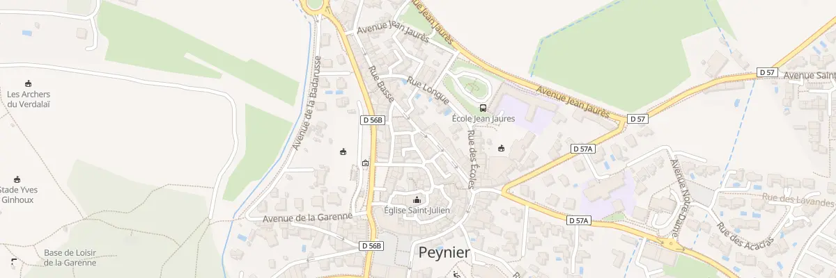 Plan du 1 Rue de l’Eglise à Peynier