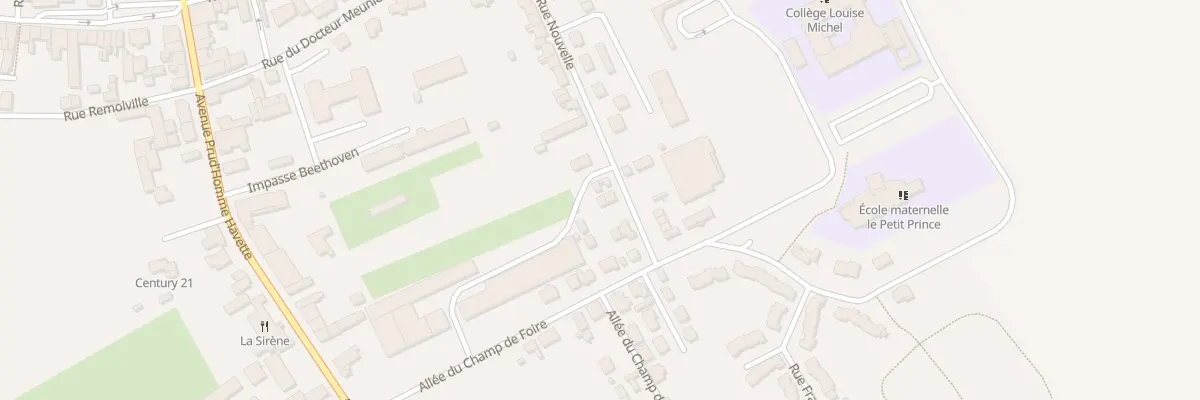 Plan du 38 Rue Nouvelle à Étain