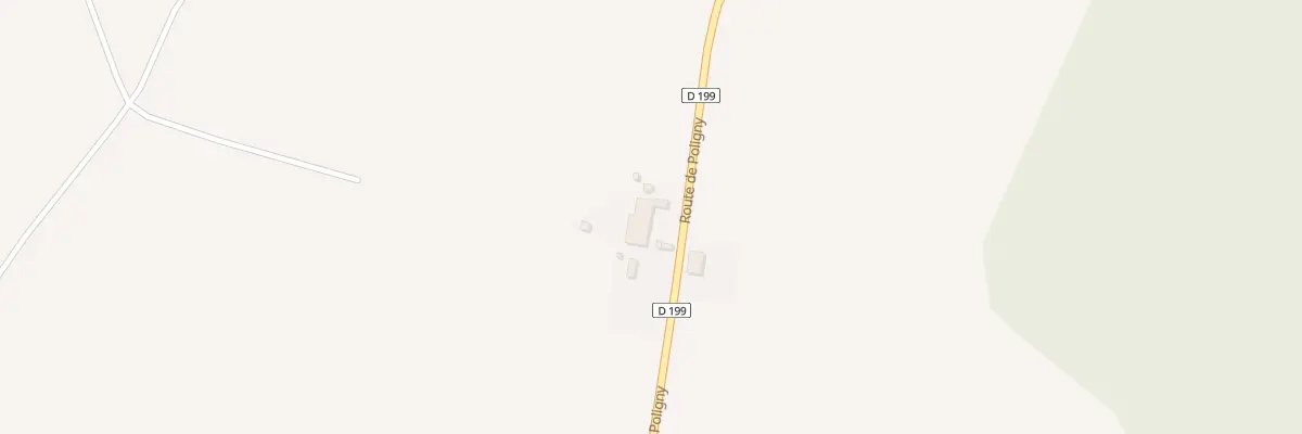 Plan du 6 Rte de Poligny à Villerserine