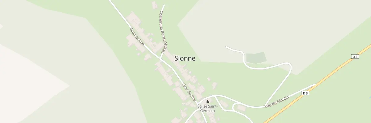 Plan du 30 Gr Grande Rue à Sionne