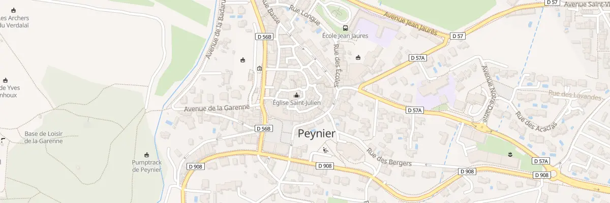 Plan du 1 Rue de l’Arceau à Peynier