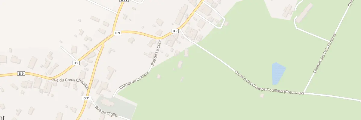 Plan du 15 Rue Creusiaux à Aumont