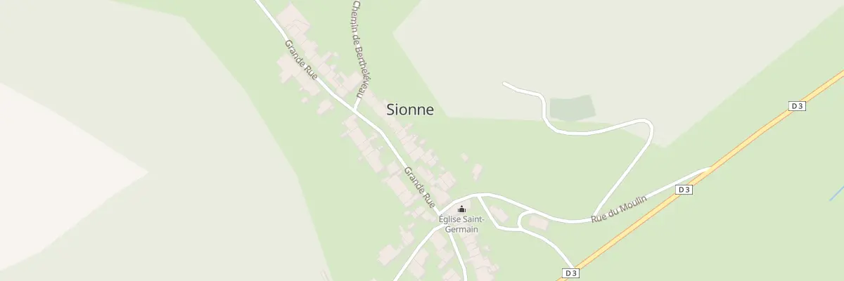 Plan du 24 Gr Grande Rue à Sionne