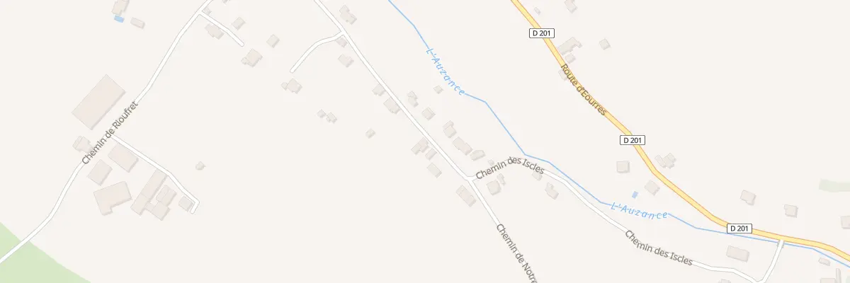 Plan du 420 Che de Nd de Calma à Lachau