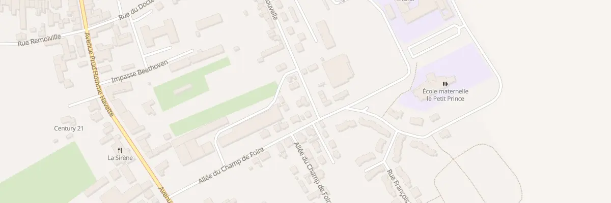 Plan du 44 Rue Nouvelle à Étain