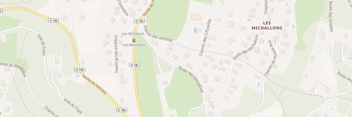 Plan du 127 Rte des Michallons à Saint-Nizier-du-Moucherotte