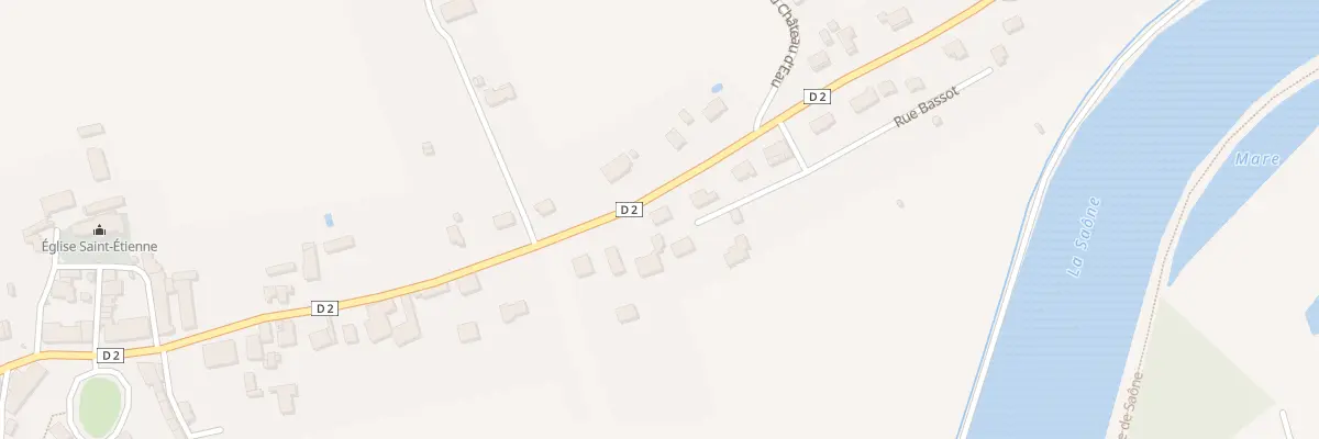 Plan du 94 Rue des Epoux Blanchot à Rigny