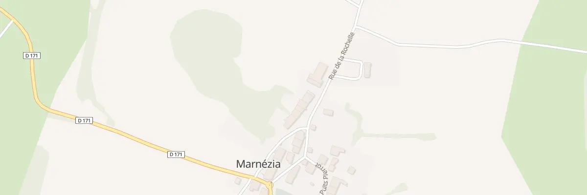 Plan du 19 Rue de la Rochelle à Marnézia