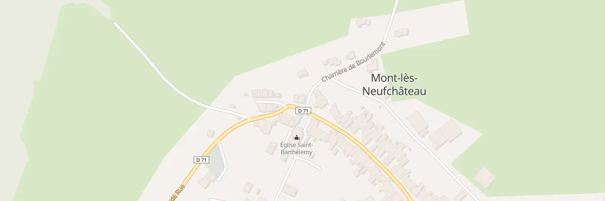 Plan du 656 Gr Grande Rue à Mont-lès-Neufchâteau