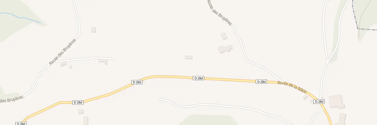 Plan du 1234 Rte de la Bâtie à Velanne