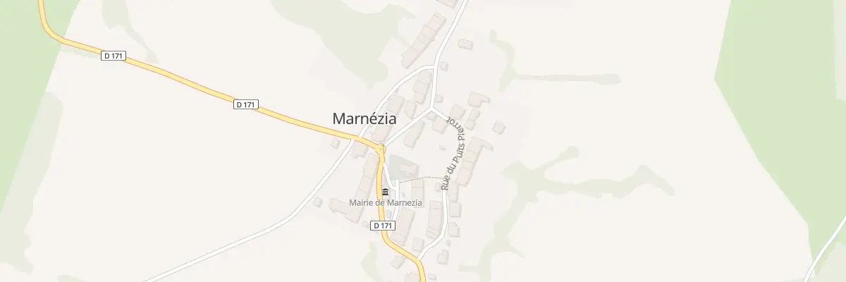 Plan du 2 Rue de la Rochelle à Marnézia