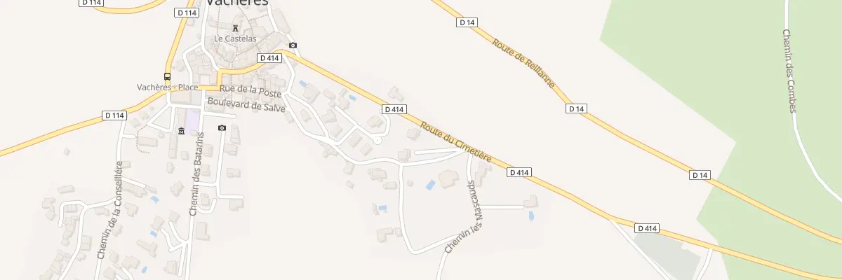Plan du 265 Rue des Escayons à Vachères