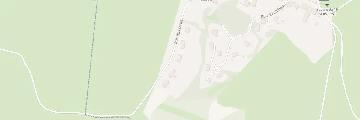 Plan du 5 Rue du Prenot à Nogna