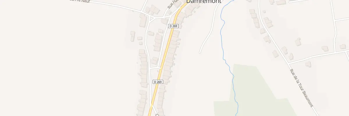 Plan du 26 Rue de Varennes à Damrémont